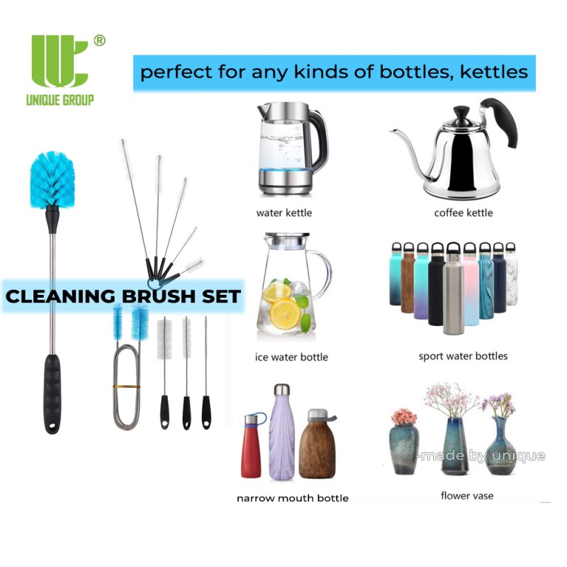 8 Pack Bottle Brush Tube Cleaning Set 