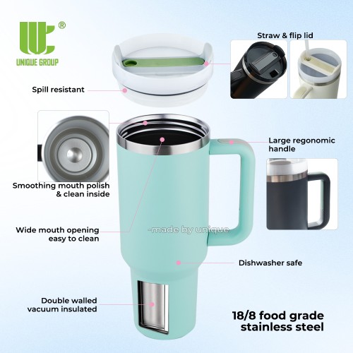 2.0 40oz Tumbler with Handle