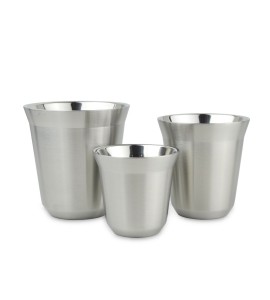 Stainless Steel Espresso Cup Set