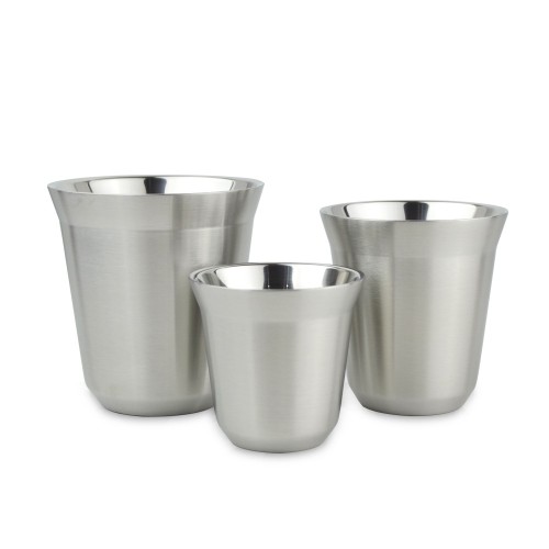 Stainless Steel Espresso Cup Set